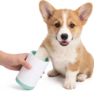 Dog Paw Cleaner Cup Portable Silicone Pet Foot Washer Brush For Muddy Paws Cat
