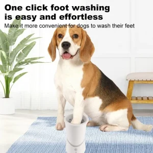 New USB - Charged Pet Foot Washer, Automatic Dog Foot - Washing Cup