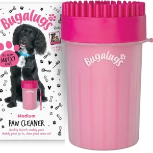 BUGALUGS Dog Paw & Foot Cleaner, Washer, Mud Buster Cup Removing Grooming Tool